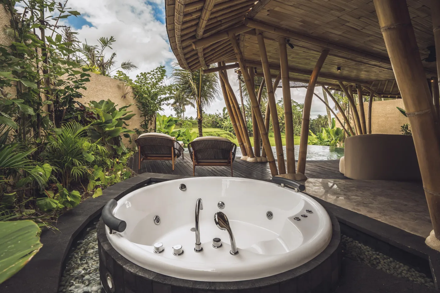 EQUIPOISE - Luxury Eco Bamboo Resort in Ubud Rice field View - photo 1.3