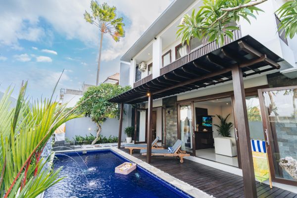 2 bedroom villas in ubud HRUB0325 - 1